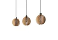 Envostar Hängeleuchte Clay, Holz IP20, 3 x 15 W LED