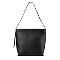 Coccinelle C-Me Lock Schultertasche Leder 29 cm schwarz TAS056353