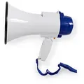 Megaphon Maximaler Bereich 250 M Maximale Volumensteuerung 115 Db Gebaut In Mikrofon Gebaut In Sirene Aufzeichnungsfunktion Blau Weiss