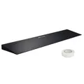 VEVOR Schwellenrampe Vollgummirampe Rollstuhlrampe Türschwellenrampe 90x20x4cm