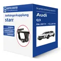Oris Anhängerkupplung starr für AUDI Q3 Typ 8U AHK