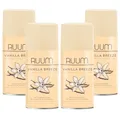 RUUM Lufterfrischer Nachfüller 4er Pack Vanilla Breeze - Duft Nachfüller kompatibel mit Air Wick Freshmatic, Glade Brise - 4x 250 ml Duftspray für Geruchsneutralisierung & Frische
