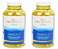 OMEGA 3 Fischöl 600 Kapseln 1000 mg Hochdosiert 18% EPA & 12% DHA und Vitamin E