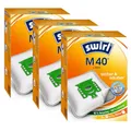 12 Original SWIRL M40 Staubsaugerbeutel