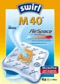 Swirl Staubsaugerbeutel M40 für Miele S400-S899/S5000-S5999 | 4 Stück | MicroPor Plus | allergikerfreundlich