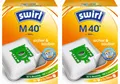 2 Pakete Swirl Staubsaugerbeutel M40 (M54) AirSpace für Miele Typ: G M 40