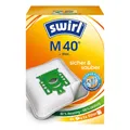 Swirl M40 Staubsaugerbeutel 4-er Pack M 40 kompatibel mit Miele und Hoover