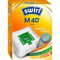 Swirl M 40 EcoPor Staubsaugerbeutel für Miele, Hoover, 4 Beutel M40 EcoPor