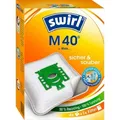 Swirl M 40 EcoPor Staubsaugerbeutel Mielen Hoover Staubsauger Filter 4er Set