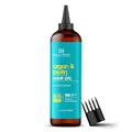 Botanic Hearth Argan & Biotin Haaröl, 198 ml, 100% rein, natürlich und kaltgepresst. Stärkt und pflegt das Haar für volleres, gesünderes Haar