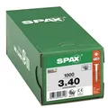 SPAX Universalschraube Senkkopfschraube Torx 3,0x40 mm Holzschrauben Teilgewinde