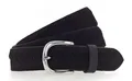 Vanzetti 30mm Cambered Cow Fur Leather Belt W100 Gürtel Black