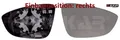 ALKAR 6432133 Spiegelglas für Außenspiegel rechts für VW