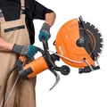 Elektrische Betonsäge 356 mm 2800W Nass Trocken mit Wasserpumpe 127 mm Schnitt