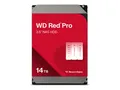 WD Red Pro Festplatte 14 TB intern 3.5" 8,9 cm SATA 6Gb/s 7200 rpm Puffer: 512