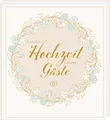Unsere Hochzeit – Unsere Gäste: Hochzeitsgästebuch mit Fragen zum Ausfüllen, Platz für Fotos und Stickerbogen | Besonderes Album und wertiges Hochzeitsgeschenk für unvergessliche Erinnerungen