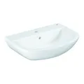 Grohe Waschtisch Bau Keramik 60cm, alp-we, 1 HL m ÜL, wandhängend