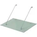 Dein Bau Projekt Glasvordach Olymp Milchglas VS-Glas 175 x 120 cm