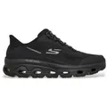 Skechers für Herren. 237812 Glide Step Schuhe schwarz (42), 1 bis 3 cm, Schnürsenkel, Lässig, Sportlich, Multisport