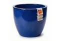Teramico Blumentopf XXL Pflanztopf Keramik Eggpot Royalblau – Ø 60 x 50 cm (1 St), Frostfest, UV-Fest