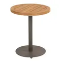 4Seasons Volta natural Teak Beistelltisch Säulenfuß