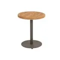 4 SEASONS OUTDOOR Loungetisch Volta Ø 45 cm Holz Terre