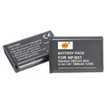 DSTE 2PCS NP-BX1 Li-Ion Akku Kompatibel mit Sony ZV-1 DSC-RX100 VII DSC-RX100...