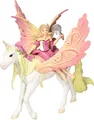 Schleich 70568 Feya mit Pegasus-Einhorn Ergänzungsset Spielset Feen Elfen Pferde
