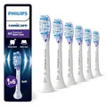 Philips Sonicare G3 Premium Gum Care, Original Ersatzbürstenköpfe, Weiß, 6er-Pack, HX9056/87
