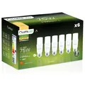 6x LED-Lampe E27 Röhrenform T37 10W = 75W 1055lm 3000K Warmweiß 200° LUMILED