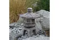 gartendekoparadies.de Gartenfigur Japanische Oki-Gata Steinlaterne, H. 38 cm, 11 kg, Frostsicher