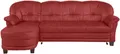 Home affaire Ecksofa Camelita, Landhaus Sofa, 2 Varianten: Recamiere- oder Ottomane, L-Form, wahlweise mit Bettfunktion