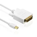 5m Mini Displayport Kabel MiniDisplay Port auf DVI Monitor AV Konverter Adapter