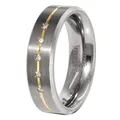 Boccia Damen-Ring Titan 5 Brillianten 0,025 Gr.54 0101-1954