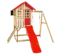 Zwerkules Spielhaus Lolla 2, Einfach zusammengebaut, Altersempfehlung ab 3 J., LxBxH 352x280x240cm