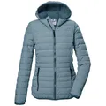 G.I.G.A. DX by killtec Steppjacke GS 65 WMN QLTD JCKT Leichte Steppjacke: wasserabweisend, winddicht, elastische Bündchen blau|grau 44 EU
