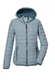 G.I.G.A. DX Damen Steppjacke/Übergangsjacke mit Kapuze GS 65 WMN QLTD JCKT, foggy ocean, 44, 43050-000