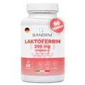 Bandini® Lactoferrin 60 Kapseln | 200mg Laktoferrin + 60mg Vitamin C | GVO-frei