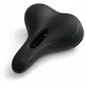 crivit Fahrradsattel Crivit Fahrradsatte, optimale Druckverteilung City-Gel (Einzelartikel, 1-tlg), Gel Komfort extra bequem schwarz 25 x 21 cm | 210 mm x 250 mm x 70 mm