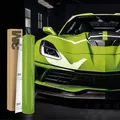 3M 2080 Car Wrapping Folie 30x152cm Selbstklebende Autofolie für Auto Motorrad Boot 3D Lackschutzfolie mit Luftkanälen zum Folieren (G16 Gloss Light Green)