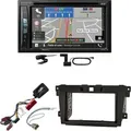 Pioneer AVIC-Z730DAB USB Navigation Bluetooth MP3 CD Einbauset für Mazda CX-7