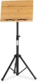 Classic Cantabile OSW-125 Tischnotenpult Bambus – Größe Ablagefläche: 38,7cm x 26,3 cm – Kochbuchhalter, Lesehilfe für ein Buch, Smartphone, Tablet - Neigungswinkel in fünf Schritten verstellbar