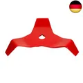 Universal 3-Zahn-Mulchmesser, 3,0 x 300 mm, Dickichtmesser für Gras und Vegetati