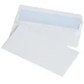 Selbstklebende Briefumschläge OFFICE PRODUCTS SK DL 110x220mm 75gsm 50St Weiß / / Typ-Selbstklebend/Art-SK/Farbe-Weiß/Format-DL/Flächengewicht (g/m2)-75 / Abmessungen (mm)-110x220