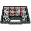 Schraubenbox24 Muttern, Zink, Metall, Sechseckig, 3.5 cm, Freizeit, Heimwerken, Werkzeugzubehör