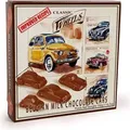 Belgische Milchschokoladen-Autos