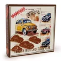 Belgische Milchschokoladen-Autos