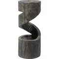 DOBAR Gartenbrunnen, , BxHxL: 31,5 x 79,5 x 31,5 cm, Polyresin - grau