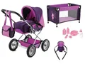 Kombi-Puppenwagen Grande Megaset   neu ovp