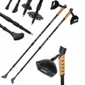 DeubaXXL DE Nordic Walking Stöcke Grau 107000